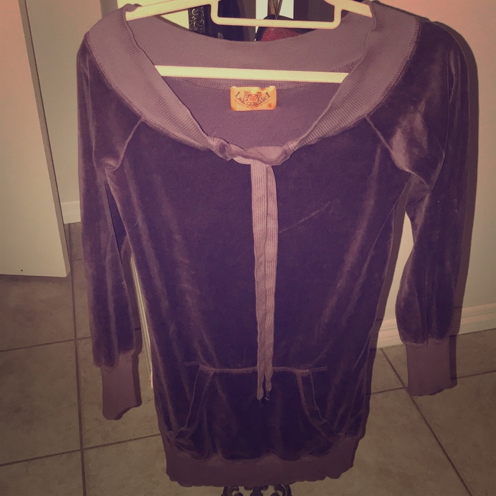 Juicy Couture mini long sleeve sweater dress